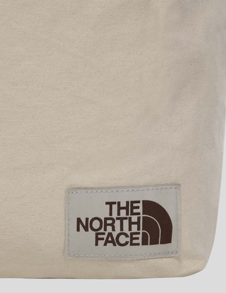 Vários THE NORTH FACE cotton tote tnf white half dome pride print